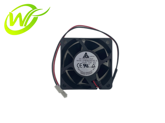 NCR 0090010028 ATM Piezas de repuesto Componente electrónico Ventilador 60x60x25 DC 24V 0.26A 2 cables