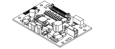 Las partes de repuesto del cajero automático NCR 009-0036116 EDP a placa de conversión de LVDS