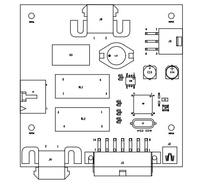 ATM piezas de repuesto placas de circuito impreso PSU Intel con batimiento cardíaco PCB ensamblaje 445-0752915