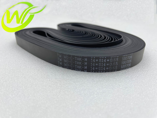 01750056193 01750108714-78 Wincor ATM Parts CCDM Cinturón de transporte 14*614*0.65