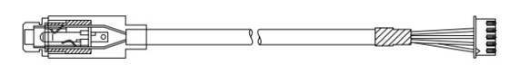 El conjunto del cable del cabezal de salida de audio 009-0028845
