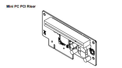 Las piezas de repuesto del cajero automático NCR 009-0030957 MINI PC PCI RISER