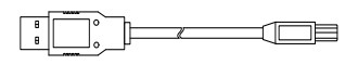 Las partes de repuesto del cajero automático USB tipo A al tipo B CABLE de alta velocidad 009-0021020
