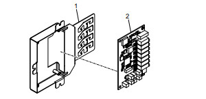 Las piezas de repuesto del cajero automático NCR USB HUB EXPANSION 445-0749210 MTG BRACKET ASSY - USB HUB