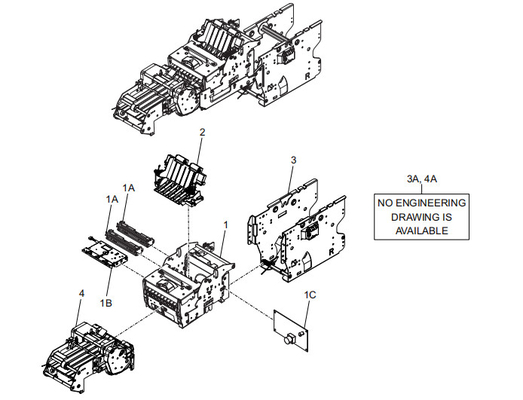 Las partidas de repuesto del cajero automático STIRLING 2ST RECEPT PRINTER (STANDARD)