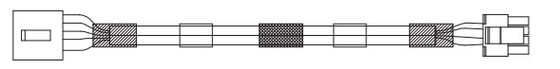 Las piezas de repuesto del cajero automático IFD2 Control PCB a MCRW Linker Harness