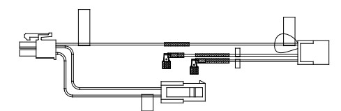 Las piezas de repuesto del cajero automático 445-0733567 IFD2 MCRW SHORT LINKER HARNESS, 0.08M