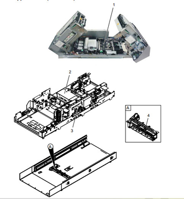 Modulo de reciclado de paquetes (BRM) Partes de máquinas de cajeros automáticos