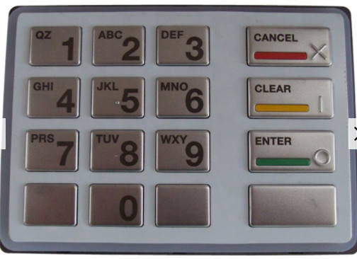 Disposición 49-249443-707A del telclado numérico del cajero automático del cajero automático de Diebold EPP7