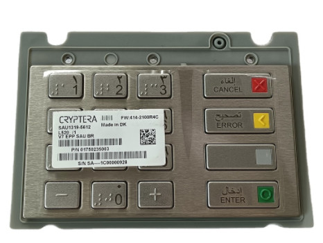 Teclado 01750235003 1750235003 del BR V7 del EPP SAU del EPP V7 de Wincor de las piezas del cajero automático