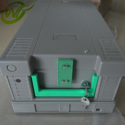 Casete de la moneda de NCR 58XX S1 de las piezas de la máquina del cajero automático con llaves del metal 445-0728451