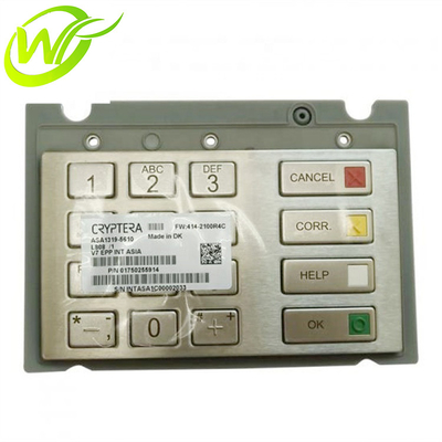 Teclado inglés Wincor EPP7 1750255914 del Epp internacional ASIA de Wincor Nixdorf V7 de las piezas del cajero automático