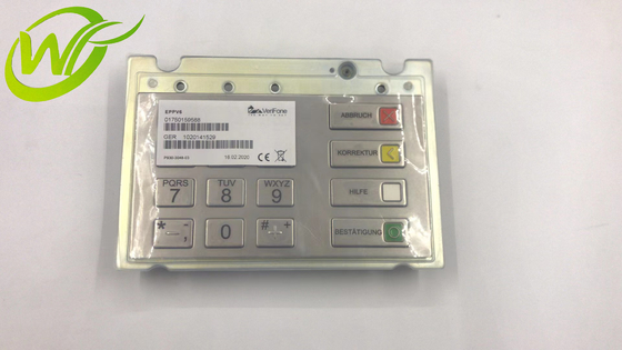 Teclado alemán 1750159568 175-015-9568 del EPP V6 de las piezas WINCOR de la máquina del cajero automático