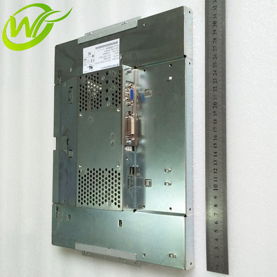 La máquina Parts15 del cajero automático avanza lentamente la pantalla NCR 66XX 445-0736985 de la máquina de la atmósfera