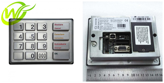 Teclado 49-211444-000A 49211444000A del Epp V4 de Diebold Nixdorf de las piezas de la atmósfera