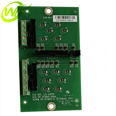 Entrada-salida SUPR 49-253805-000A 49253805000A de Diebold 5500 CCA BSCA de las piezas de la máquina del cajero automático