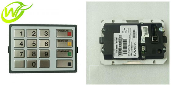 Recambio Diebold EPP7 (BSCA) LGE STSTL del cajero automático NINGÚN teclado DE ALTA TEMPERATURA 49249440764 del BALNEARIO del REACTOR