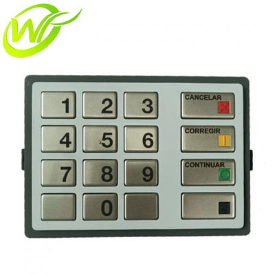 Recambio Diebold EPP7 (BSCA) LGE STSTL del cajero automático NINGÚN teclado DE ALTA TEMPERATURA 49249440764 del BALNEARIO del REACTOR