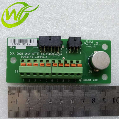 Interfaz del sensor 49-234908-000A de la puerta de los recambios 49234908000A Diebold 5500 CCA del cajero automático